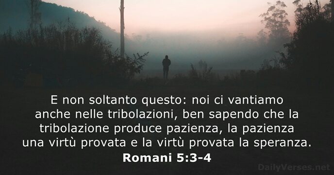 Romani 5:3-4