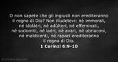1 Corinzi 6:9-10