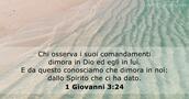 1 Giovanni 3:24