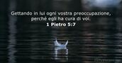 1 Pietro 5:7