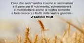 2 Corinzi 9:10