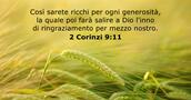 2 Corinzi 9:11