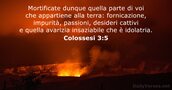 Colossesi 3:5