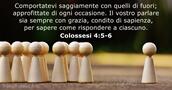 Colossesi 4:5-6
