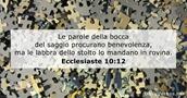 Ecclesiaste 10:12
