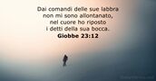 Giobbe 23:12