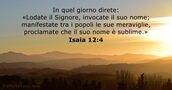 Isaia 12:4