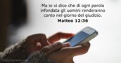 Matteo 12:36
