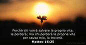 Matteo 16:25
