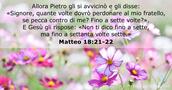 Matteo 18:21-22