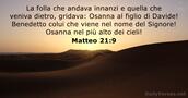 Matteo 21:9