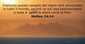 Matteo 24:14