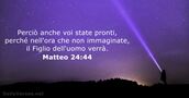 Matteo 24:44