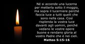 Matteo 5:15-16
