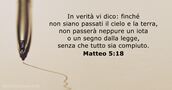 Matteo 5:18