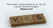 Matteo 5:37
