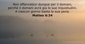 Matteo 6:34