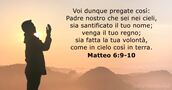 Matteo 6:9-10