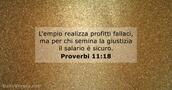 Proverbi 11:18