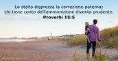 Proverbi 15:5
