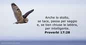 Proverbi 17:28