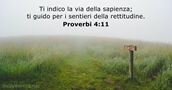 Proverbi 4:11