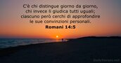 Romani 14:5