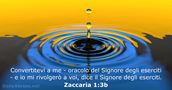 Zaccaria 1:3b