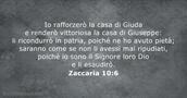 Zaccaria 10:6