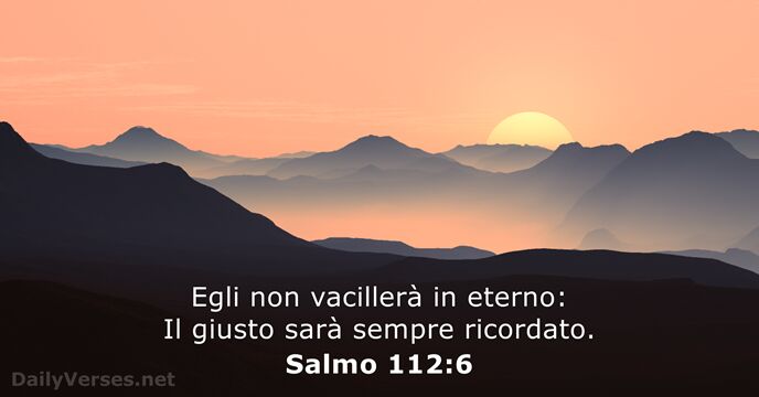 Salmo 112:6