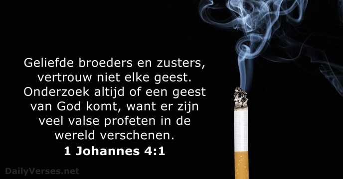 1-johannes 4:1