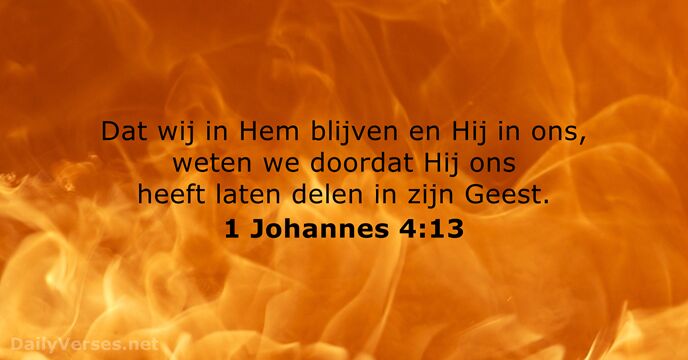 1 Johannes 4:13