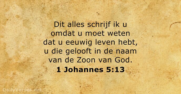 1-johannes 5:13