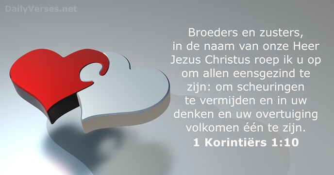 1 Korintiërs 1:10