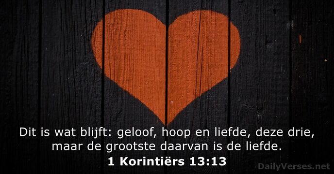 1-korintiers 13:13