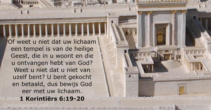 1-korintiers 6:19-20