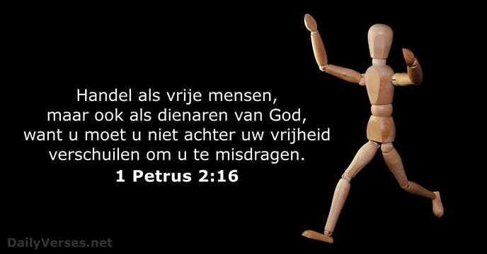 1-petrus 2:16
