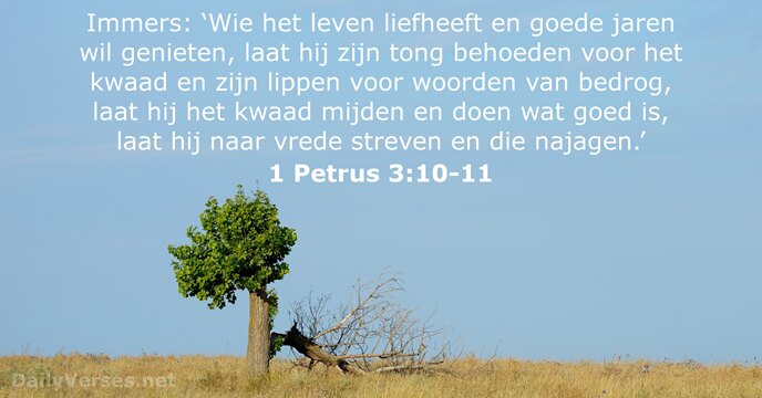 1-petrus 3:10-11