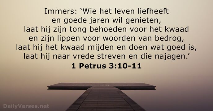 1-petrus 3:10-11