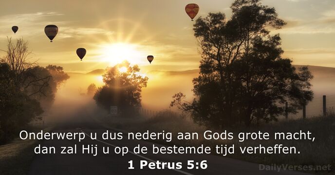 1 Petrus 5:6