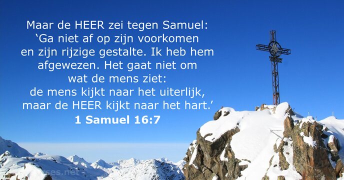 1 Samuel 16:7