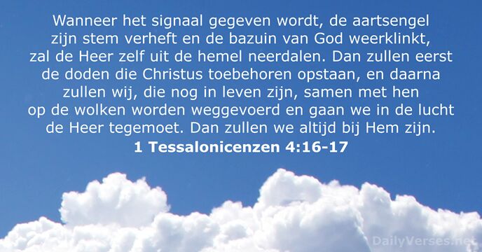 1-tessalonicenzen 4:16-17