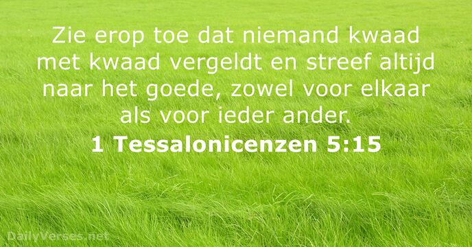 1 Tessalonicenzen 5:15