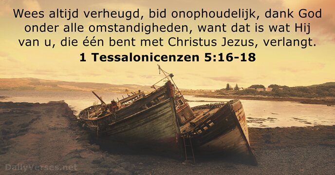 1-tessalonicenzen 5:16-18