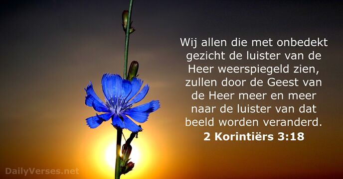 2 Korintiërs 3:18
