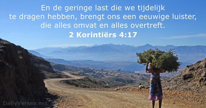 2 Korintiërs 4:17