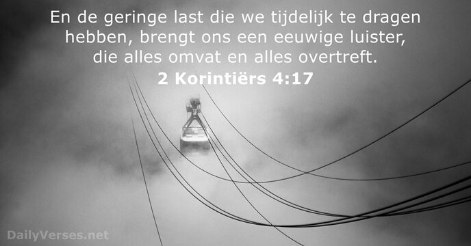2 Korintiërs 4:17