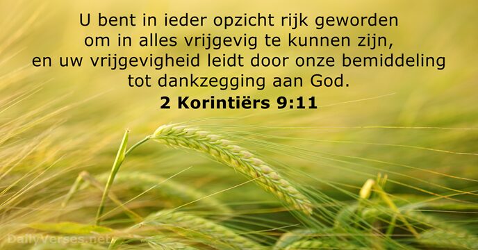2-korintiers 9:11