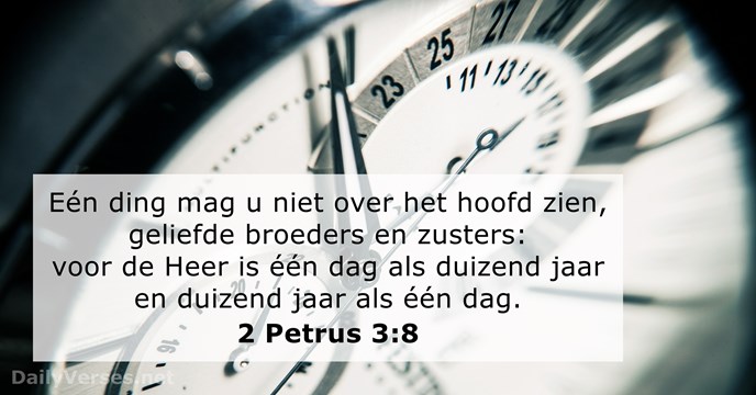 2-petrus 3:8