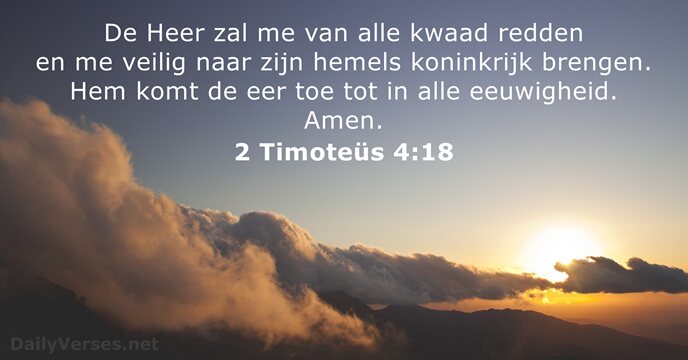 2-timoteus 4:18